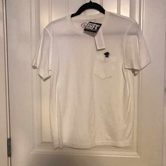 Kaws NWT Kaws x Snoppy white T-shirt white cute - Picture 1 of 4